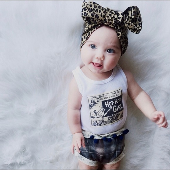 Rockabilly Hot Rod baby Onesie by @3Wittlepigs - Picture 1 of 2